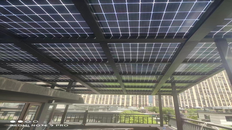 BIPV Project in China 500KW